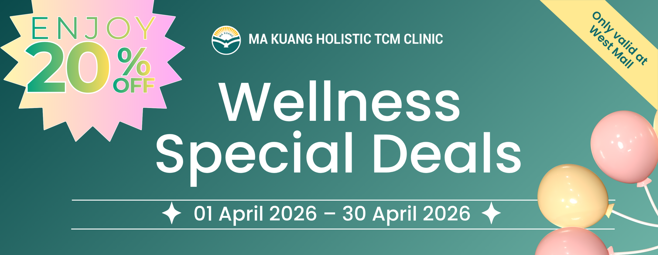 TCM Singapore | Ma Kuang TCM Promotion