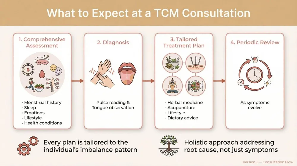 what to expect at a tcm consultation for menopause