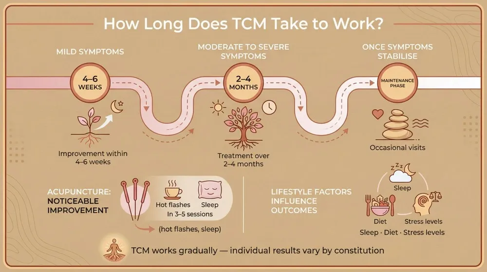 how long does tcm take to work